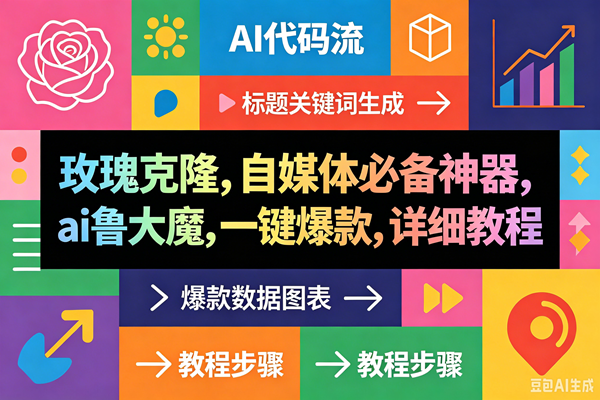 （18463期）玫瑰克隆神器，一键ai大魔，爆款工具，自媒体必备，60多个功能的详细教程-星辰网创 - 网创副业项目资源站