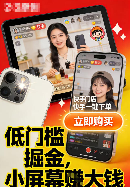 快手小店视频带货项目,适合各类人群低门槛入局-星辰网创 - 网创副业项目资源站