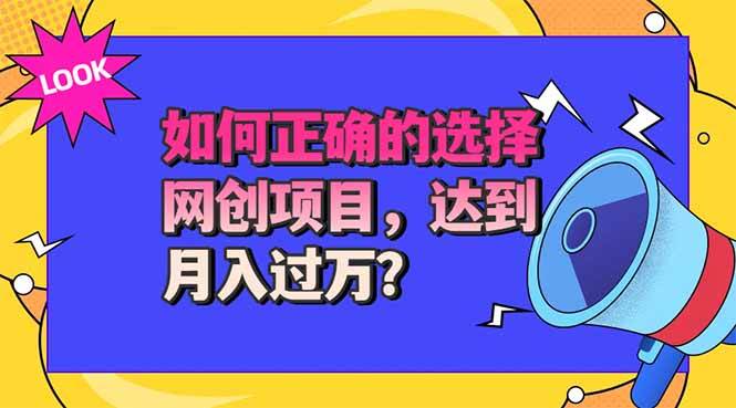 (20234期)选择大于努力!选对项目才能实现月入过万,才能避免成为绿油油的韭菜-星辰网创 - 网创副业项目资源站