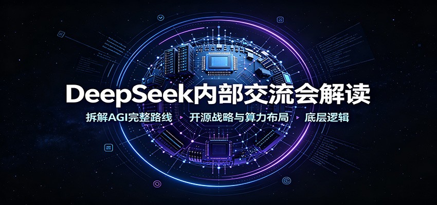 DeepSeek内部交流会解读:拆解AGI完整路线,开源战略与算力布局底层逻辑-星辰网创 - 网创副业项目资源站