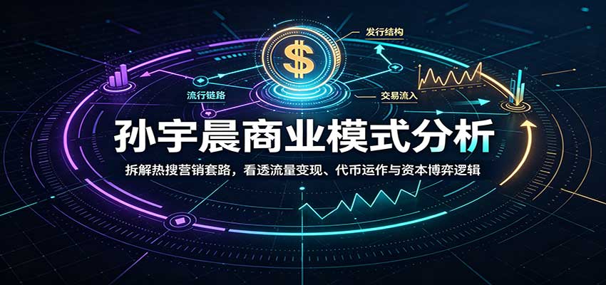 孙宇晨商业模式分析:拆解热搜营销套路,看透流量变现、代币运作与资本博弈逻辑-星辰网创 - 网创副业项目资源站