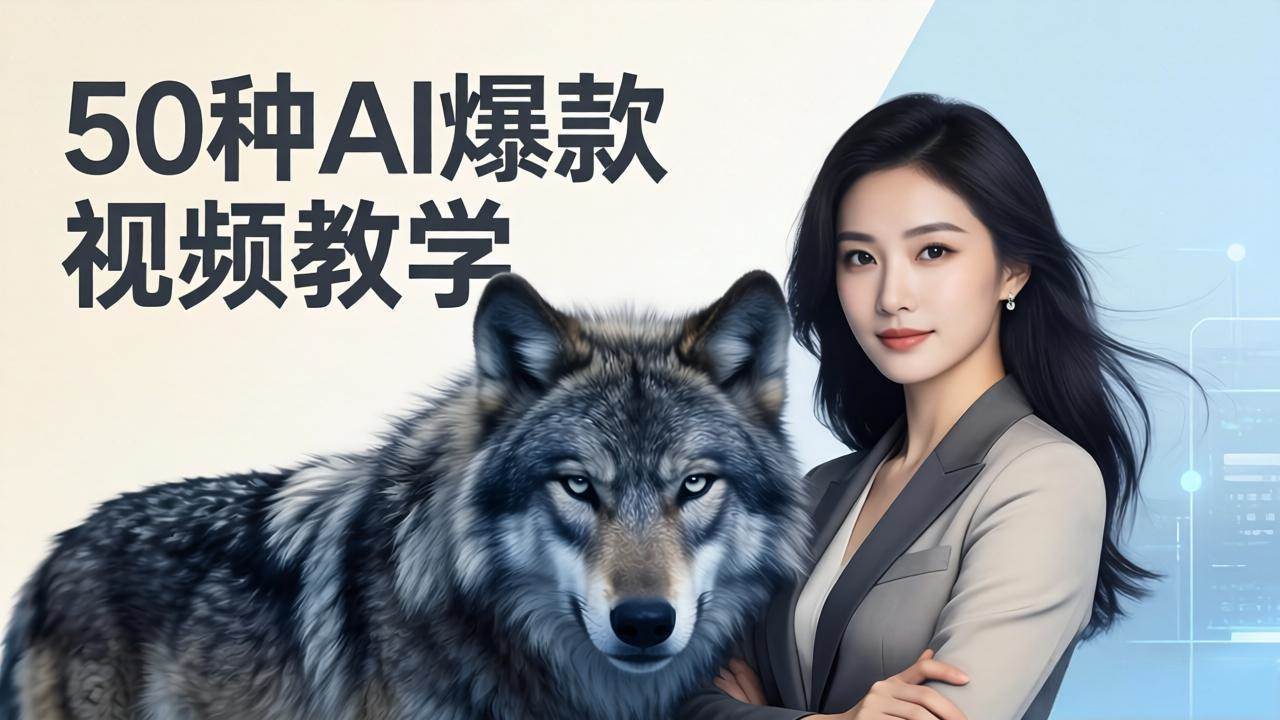 （17815期）50种AI爆款视频教学：影视级古诗词+治愈萌宠+山海经蛟龙，高阶宝典商业落地 - 星辰网创 - 网创副业项目资源站-星辰网创 - 网创副业项目资源站