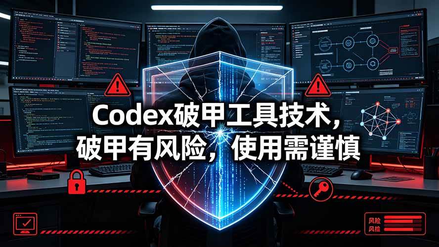 （19533期）Codex破甲工具技术，破甲有风险，使用需谨慎 - 星辰网创 - 网创副业项目资源站-星辰网创 - 网创副业项目资源站