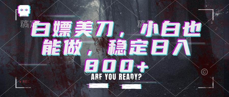 (20163期)白嫖美刀,小白也能做,稳定日入800+-星辰网创 - 网创副业项目资源站
