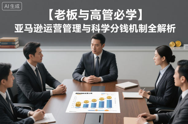 【老板与高管必学】亚马逊运营管理与科学分钱机制全解析-星辰网创 - 网创副业项目资源站