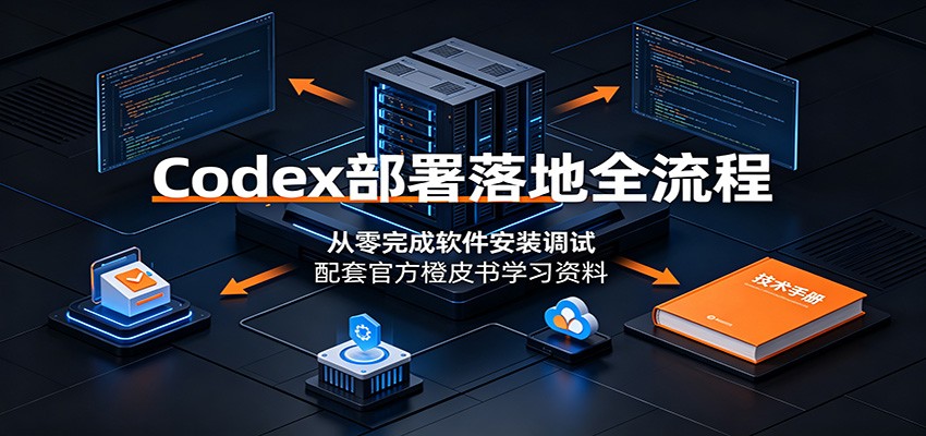 Codex部署落地全流程：从零完成软件安装调试，配套官方橙皮书学习资料-星辰网创 - 网创副业项目资源站