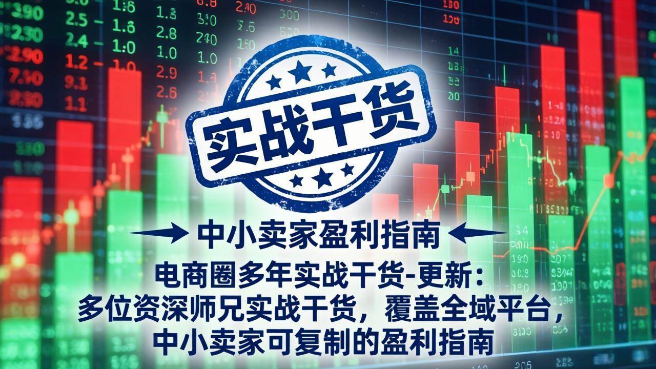 (18231期)电商圈多年实战干货-更新4月27:多位资深师兄实战干货/覆盖全域平台,中小卖家可复制的盈利指南-星辰网创 - 网创副业项目资源站