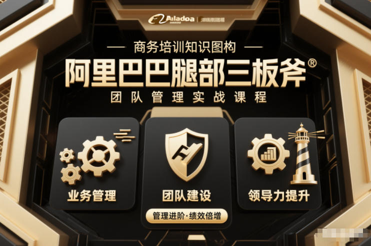 团队管理必学课程系列,阿里巴巴“腿部三板斧”-星辰网创 - 网创副业项目资源站