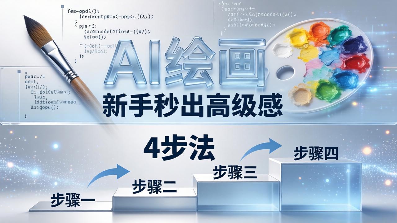 AI绘画入门别再硬磕了！即梦4步法：万能提示词公式+BRTR框架，新手秒出高级感 - 星辰网创 - 网创副业项目资源站-星辰网创 - 网创副业项目资源站