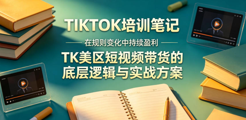视界跨境TIKTOK4月17培训笔记,在规则变化中持续盈利,TK美区短视频带货的底层逻辑与实战方案【文档】-星辰网创 - 网创副业项目资源站