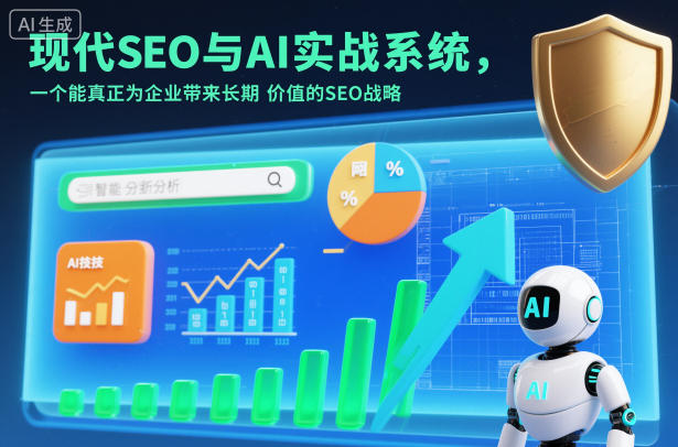 现代SEO与AI实战系统，一个能真正为企业带来长期价值的SEO战略（英语+中文字幕）-星辰网创 - 网创副业项目资源站