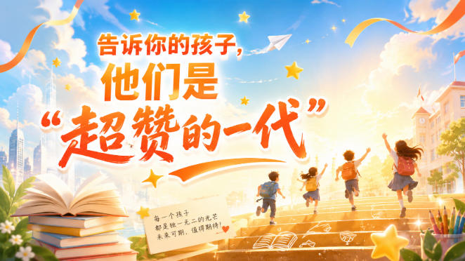 某付费社群专属文章:告诉你的孩子,他们是“超赞的一代”。-星辰网创 - 网创副业项目资源站