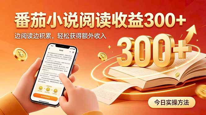 (20496期)全自动番茄挂机玩法,日入300+边阅读边积累,轻松获得额外收入-星辰网创 - 网创副业项目资源站