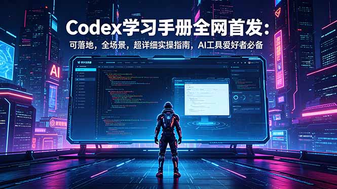 Codex学习手册全网首发：可落地，全场景，超详细实操指南，AI工具爱好者必备 - 星辰网创 - 网创副业项目资源站-星辰网创 - 网创副业项目资源站
