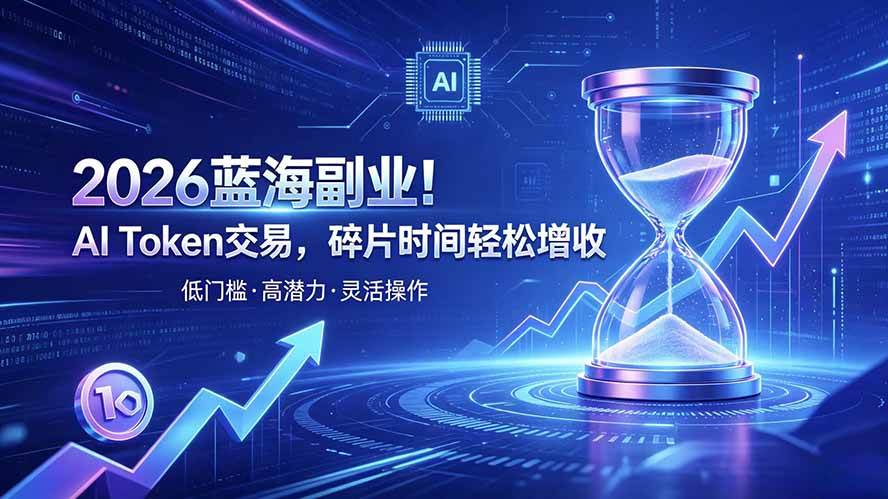 (19997期)AI Token算力赛道!普通人可入局的数字副业-星辰网创 - 网创副业项目资源站