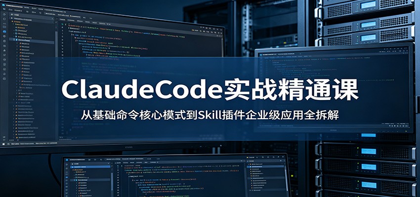 ClaudeCode实战精通课：从基础命令核心模式到Skill插件企业级应用全拆解 - 星辰网创 - 网创副业项目资源站-星辰网创 - 网创副业项目资源站