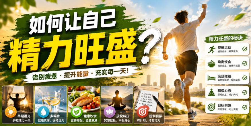 付费文章:如何让自己精力旺盛?-星辰网创 - 网创副业项目资源站