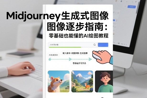 Midjourney生成式图像逐步指南：零基础也能懂的AI绘图教程 - 星辰网创 - 网创副业项目资源站-星辰网创 - 网创副业项目资源站
